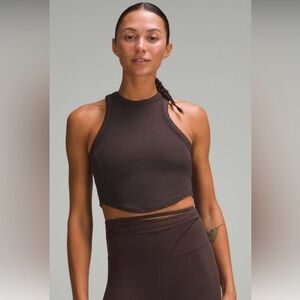 Lululemon NWT Hold Tight Cropped Tank